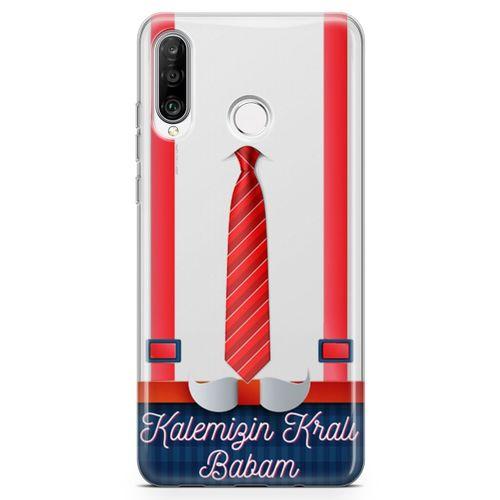 Huawei Nova 4e Kılıf Babalar Günü Hediyesi Arka Kapak Koruma Desenli Full Koruyucu