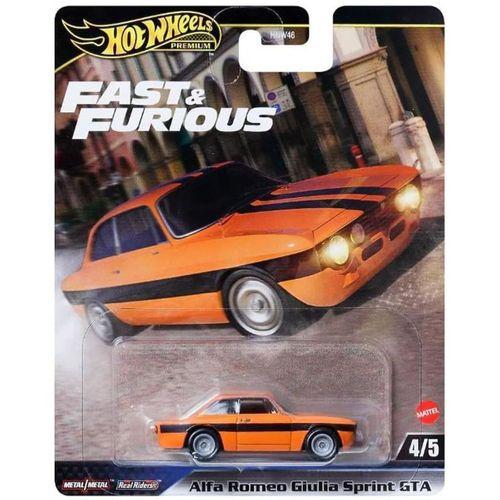 Hot Wheels Premium Fast & Furious Alfa Romeo Giulia Sprint GTA JBM04