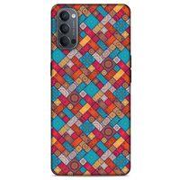 Ethnic Culture (29) Oppo Reno 4 Kılıf Silikon Kapak Desenli