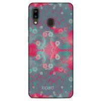 Samsung Galaxy A20 Kılıf Pastel Renkler (48) Bumper Kılıf Pembe Yeşil