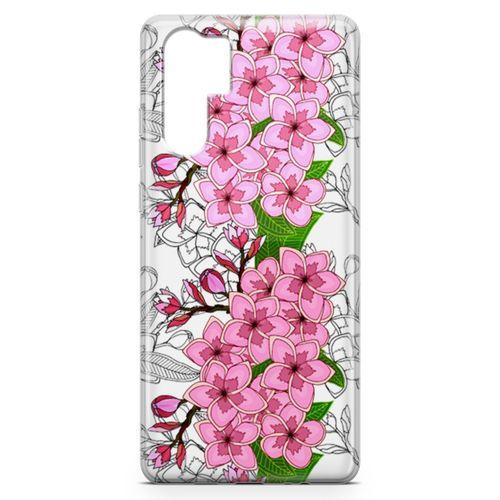 Huawei P30 Pro Kılıf Fethiye Çiçekleri Arka Kapak Koruma Desenli Full Koruyucu