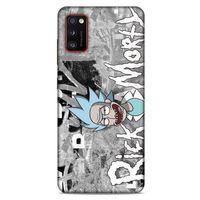 Samsung Galaxy A41 Uyumlu Kılıf Rick And Morty (10) Full Koruma Kılıfı Space Beth