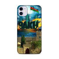 Apple Iphone 11 Uyumlu Kılıf Azarbaijan (50) Shockproof Kılıf Bakü Simgeler