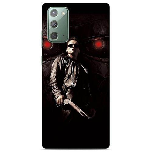 Lopard Samsung Galaxy Note 20 Uyumlu Kılıf IMDB Film (42) Rugged Armor Kılıf Terminator