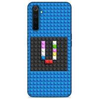 Lopard Oppo Realme 6 Pro Uyumlu Kılıf BloX (35) Fit Design Kılıf V Harfi