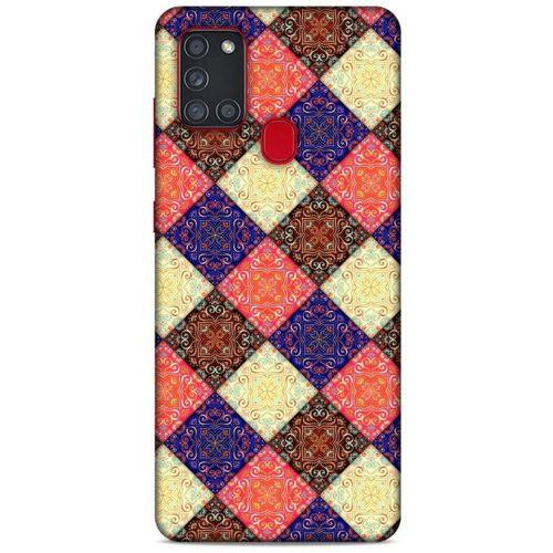 Ethnic Culture (30) Samsung Galaxy A21s Kılıf Silikon Kapak Desenli