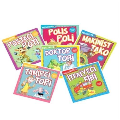 Timaş - Meslekler Hikaye Seti İçinden 1 adet farklı hikaye kitabı