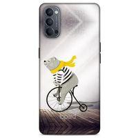 Oppo Reno 4 Kılıf FunnyMaX (11) Tam Koruma Kahve Ayı