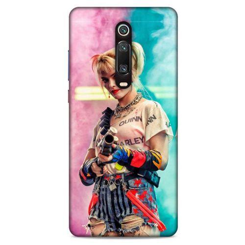 Xiaomi Redmi K20 Pro Uyumlu Kılıf Harley Quinn (27) Tasarımlı Kılıf Kobalt mavisi