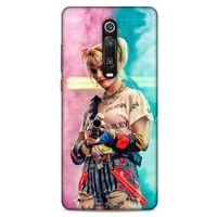 Xiaomi Redmi K20 Pro Uyumlu Kılıf Harley Quinn (27) Tasarımlı Kılıf Kobalt mavisi