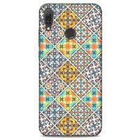 Ethnic Culture (50) Huawei Y9 2019 Kılıf Silikon Kapak Desenli