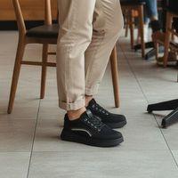 FreeMarka 2910 Siyah Fuspetli Keten Spor Ayakkabı