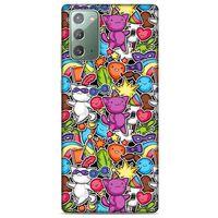 Samsung Galaxy Note 20 Kılıf Japonya (16) Kalın Kılıf Japon Pokemon