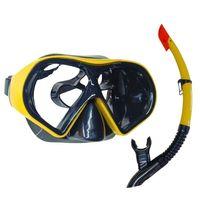 Star Diving Dalış Maskesi ve Snorkel Yetişkin - 51713-SARI