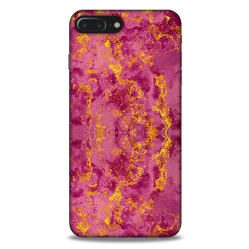 Mermer Desenli (35) Tema Fit Design Kılıf Burgonya Apple Iphone 7 Plus Kılıf