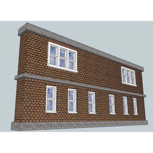 HO Ölçek Arka Plan Bina Apartmanları (Bu ürün Sadece Plastik parçadır - Almadan Önce Soru Sorabilirsiniz)