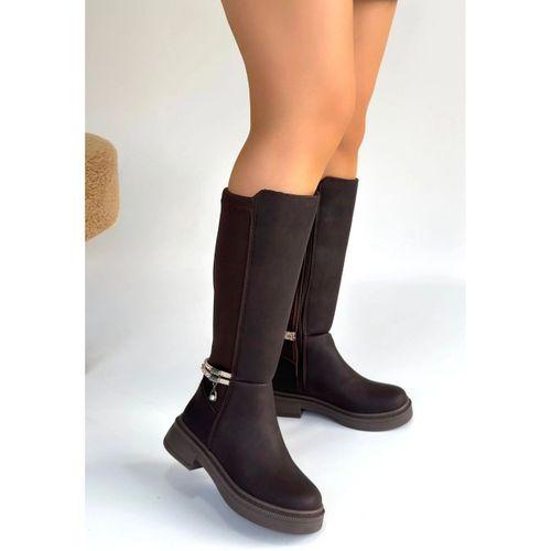 Mojja Kahverengi Nubu Çizme