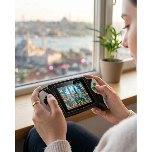 Taşınabilir Oyun Konsolu 620 Oyun Dahili Renkli Ekran Tv Bağlantılı