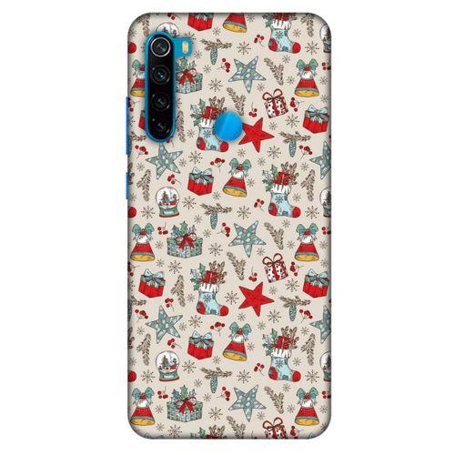 Yılbaşı Süsleri 39 Xiaomi Redmi Note 8 Kılıf Silikon Kapak