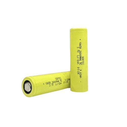 Sertec 18650 3.7V 2600 Mah 5C Li-Ion Şarjlı Pil-1 Adet