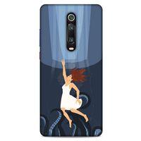 Xiaomi Mi 9T Kılıf Depresyon (43) Thin Fit Kılıf Mavi Tonları