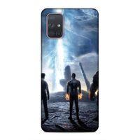 Samsung Galaxy A71 Uyumlu Kılıf BMovie (49) Ultra Silikon Kılıf Fantastik Dörtlü