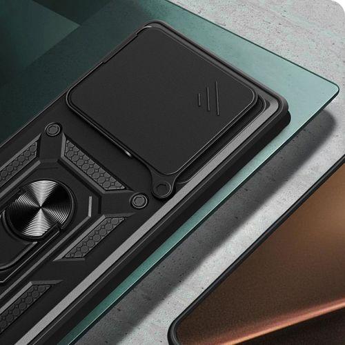 Xiaomi 15T Pro Kılıf Magnetik Standlı Kamera Korumalı Zore Sürgülü Vega Kapak
