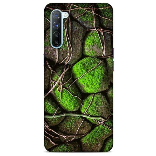Oppo Reno 3 Kılıf Baskılı Özel Seri Taşlı (46) Core Armor Kılıf