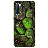 Oppo Reno 3 Kılıf Baskılı Özel Seri Taşlı (46) Core Armor Kılıf