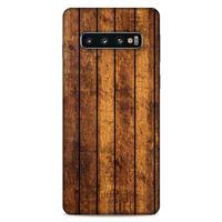 Lopard Samsung Galaxy S10 Uyumlu Kılıf Wood'X (15) Antişok Kılıf Baskılı