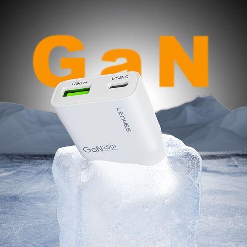Lenyes LCH11 Serisi Type-C to Type-C GaN Teknolojili PD Hızlı Şarj Özellikli Kablolu Şarj Seti 20W