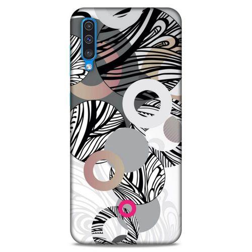 Lopard Samsung Galaxy A50 Uyumlu Kılıf Soyut Sanat (42) Desenli Rugged Armor Kılıf