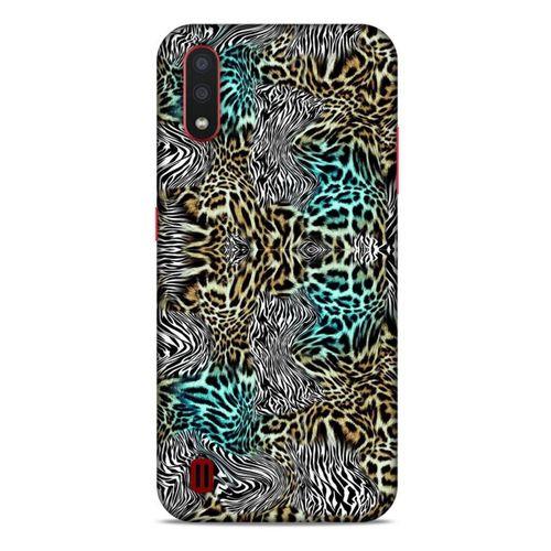 Animax Zebra Kaplan Samsung Galaxy A01 Kılıf Desenli Silikon