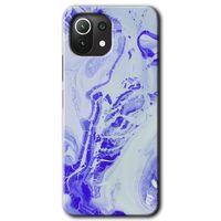Potkal Hediye Fabrikası Xiaomi Mi 11 Kılıf HD Desen Baskılı Arka Kapak - Cranny Liquid Wall
