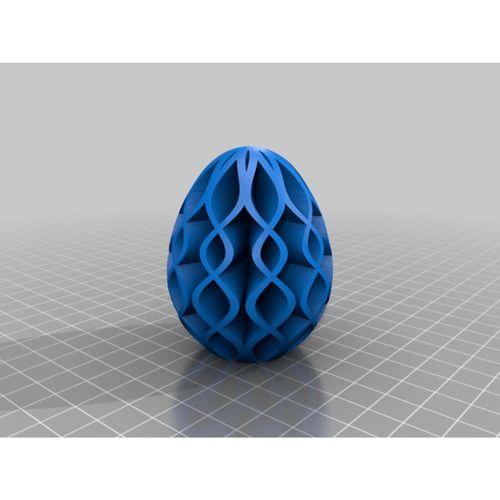 Jajko Wielkanocne Kompleks 3D Baskı (Bu ürün Sadece Plastik parçadır - Almadan Önce Soru Sorabilirsiniz)