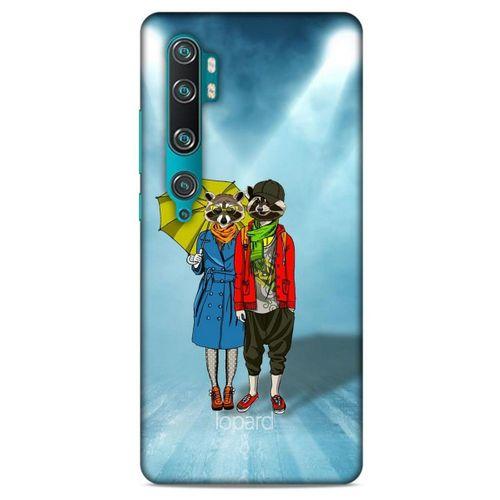 Xiaomi Mi Cc9 Pro Kılıf FunnyMaX (47) Crystal Flex Kılıf Cam Göbeği