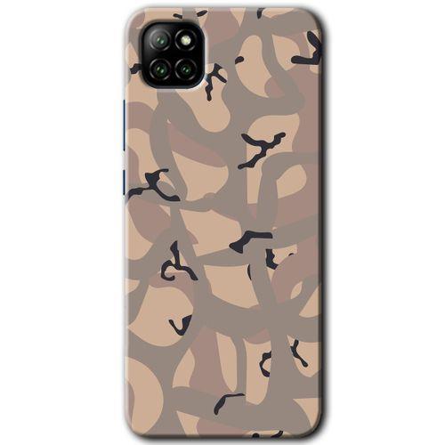 Casper Via E30 Kılıf HD Desen Baskılı Arka Kapak - Kamuflaj 6