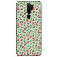 Frutix Çilek 02 Oppo A9 2020 Kılıf Desenli Silikon