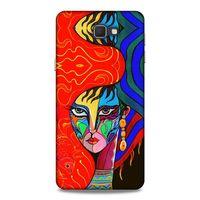 Lopard Samsung Galaxy J7 Prime Uyumlu Kılıf Sürreal Yüzler ♀ (10) Full Koruma Kılıfı Desenli