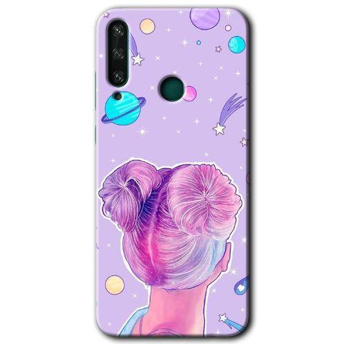 Huawei Y6P Kılıf HD Desen Baskılı Arka Kapak - Uzaylı Kız