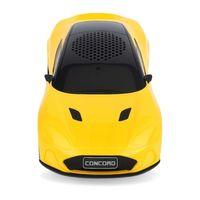 Sarı Araba Tasarımlı Hoparlör - Bluetooth Fm Usb Özellikli