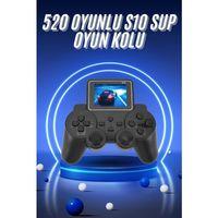 2.4 İnç Ekran 520 Oyunlu Retro Temalı Kablosuz Oyun Kolu El Atarisi