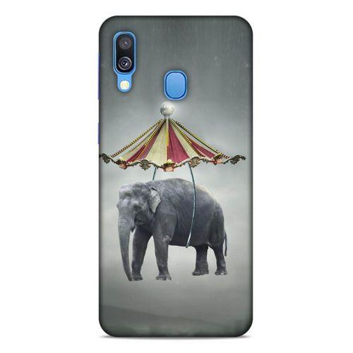 Lopard Samsung Galaxy A40 Uyumlu Kılıf Manipülasyon ☻ (15) Antişok Kılıf Baskılı