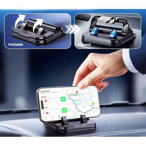 Araç İçi Telefon Tutucu Numaratör 360° Döndürülebilir Yapışkanlı Telefonluk