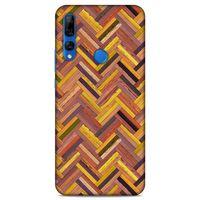 Lopard Huawei Y9 Prime 2019 Uyumlu Kılıf Wood'X (39) Liquid Crystal Kılıf Baskılı
