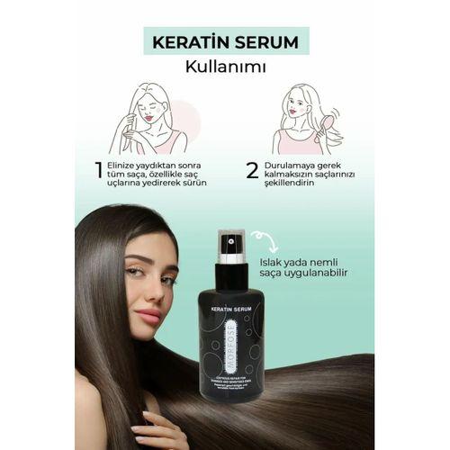 Keratin Saç Serumu 75 ML - Yıpranmış Saçlar için - mrfs