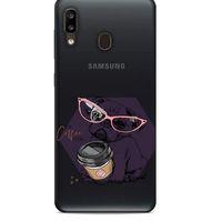 Zoologix (7) Samsung Galaxy A11 Şeffaf Kılıf Silikon Desenli