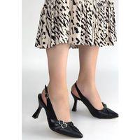 Jedda Siyah Cilt Topuklu Ayakkabı