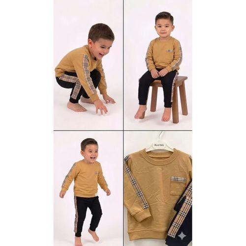 2-5 Yaş Cep Detaylı 2 Li Çocuk Takımı