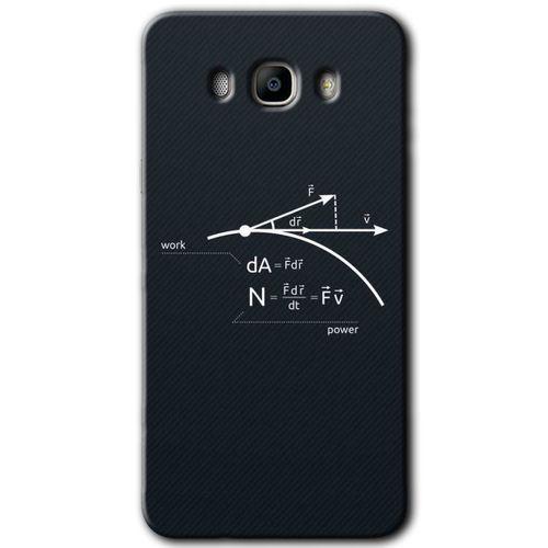 Galaxy J7 2016 Kılıf HD Desen Baskılı Arka Kapak - Work Formül + Kırılmaz Cam